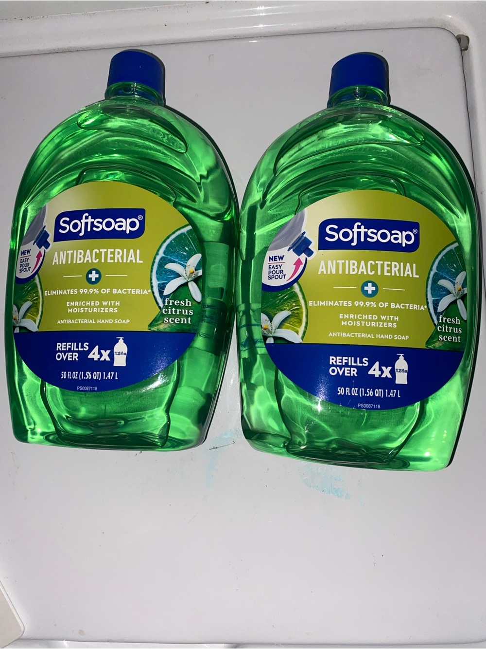 Antibacterial Fresh Citrus Hand Soap Refill - Green
